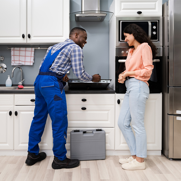 what kind of warranty do you offer on your cooktop repair services in Trevilians